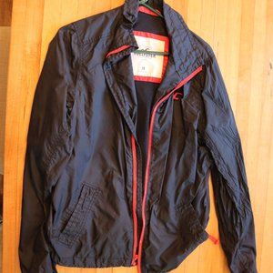 Hollister Dark Blue Windbreaker